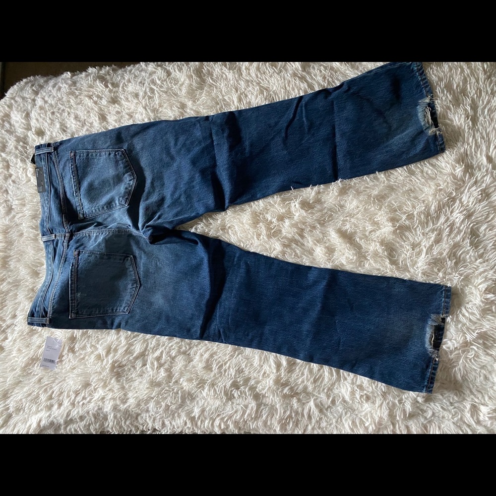 High-Rise Crop Boot Jeans